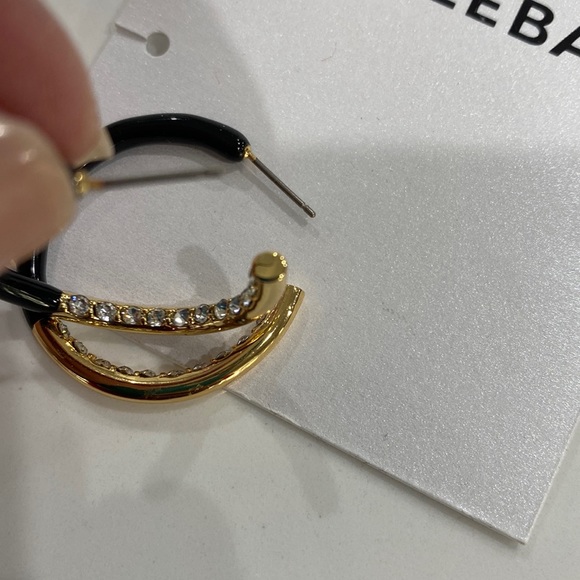 - Baublebar NWOT CZ Open Hoops - Picture 2 of 5